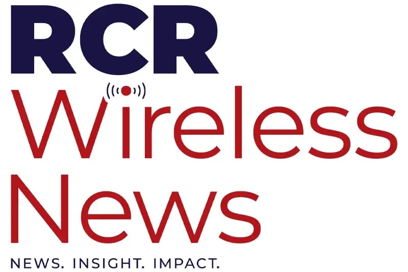 RCR Wireless News logo in red and dark blue text on a black background, with a wireless signal icon above the letter 'i' and the tagline 'News. Insight. Impact.' displayed below.